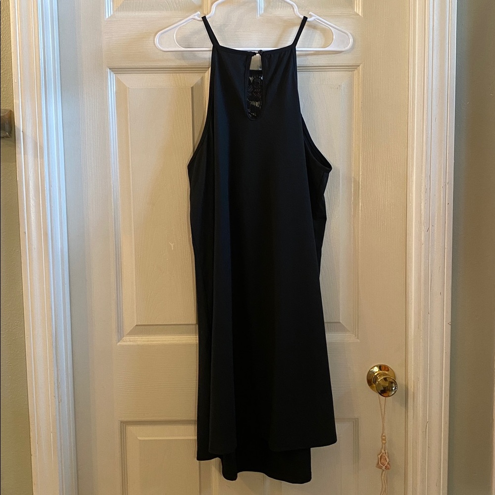 Emery Rose Black Lace Detail Dress NWTs - Picture 8 of 11